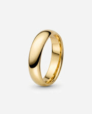 Aliança Abaulada em Ouro 6mm