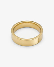 Aliança Reta em Ouro 4mm