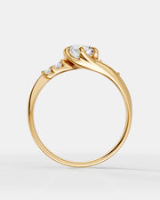 Anel de Noivado Eternity em Ouro 18K e Diamantes de Laboratório 0,5ct